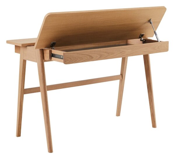 Pracovný stôl s doskou z dubového dreva 110x55.5 cm Home - Hammel Furniture