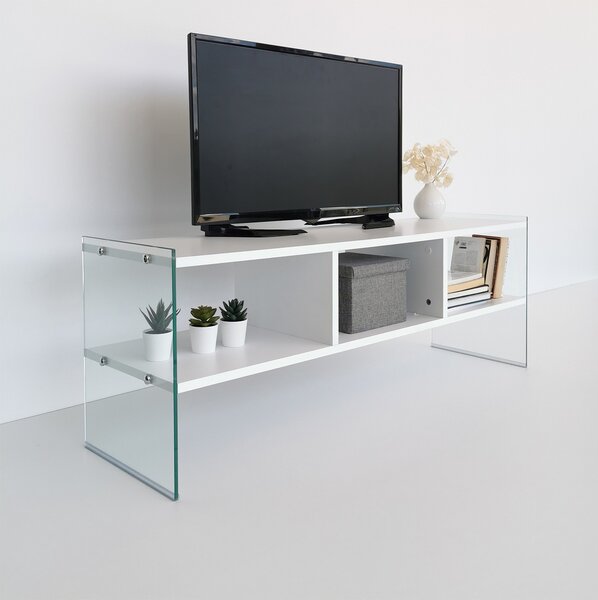 ASIR TV400 TV stolík biely