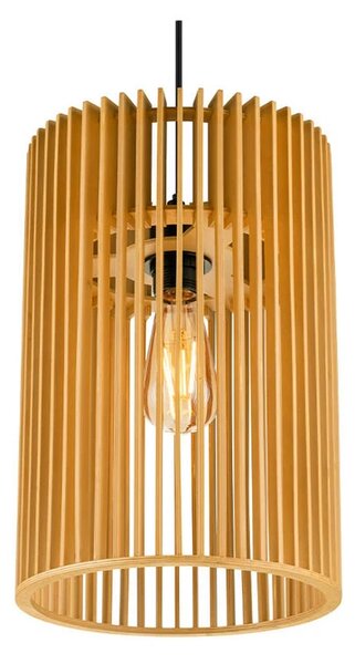 SLV - Wud Závěsná Lampa Cylindrical Matt Natural