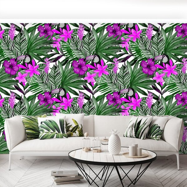 Fototapeta Vliesová Toucan palm 104x70 cm