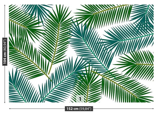 Fototapeta Vliesová Palmové listy 152x104 cm