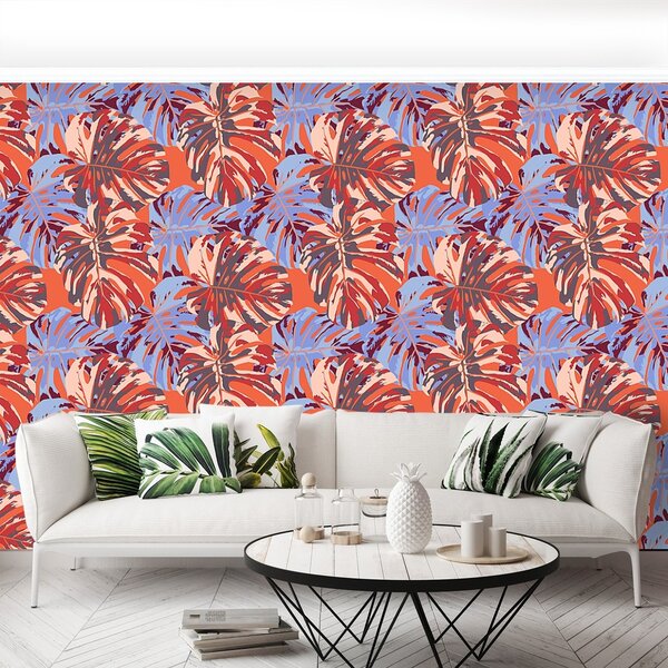 Fototapeta Vliesová Tropické listy 250x104 cm