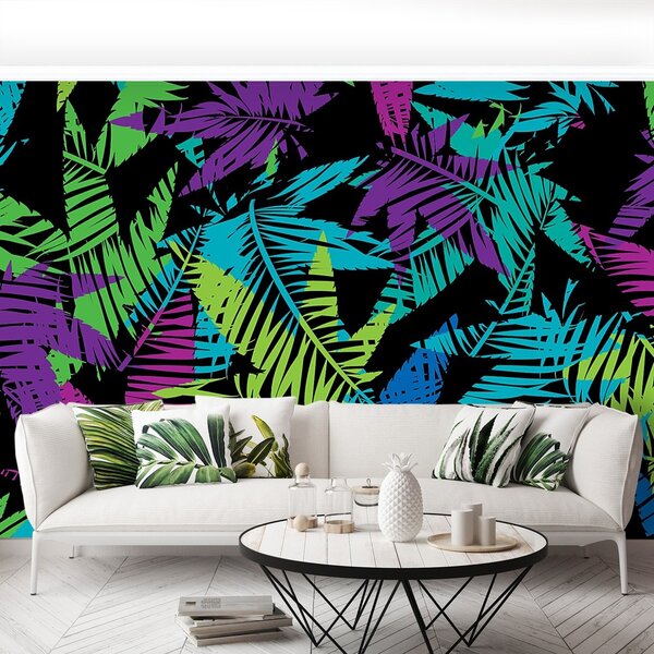 Fototapeta Vliesová Tropické listy 152x104 cm