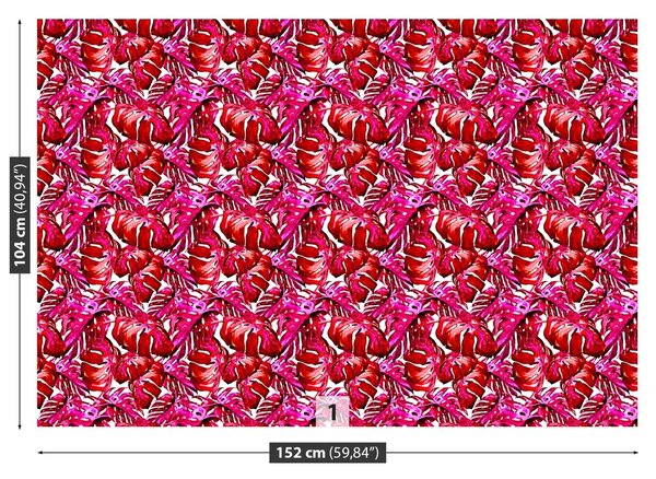 Fototapeta Vliesová Tropické listy 152x104 cm