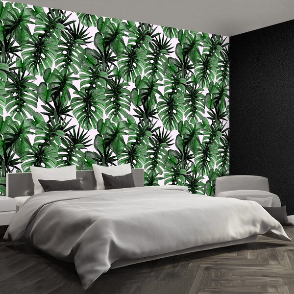Fototapeta Vliesová Tropické listy 152x104 cm