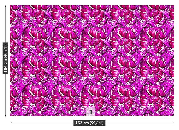 Fototapeta Vliesová Tropické listy 152x104 cm