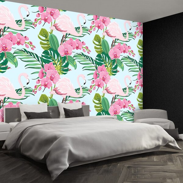 Fototapeta Vliesová Orchidea kvetina 250x104 cm