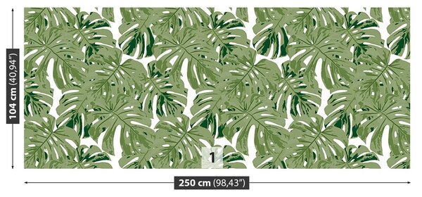 Fototapeta Vliesová Tropické listy 250x104 cm