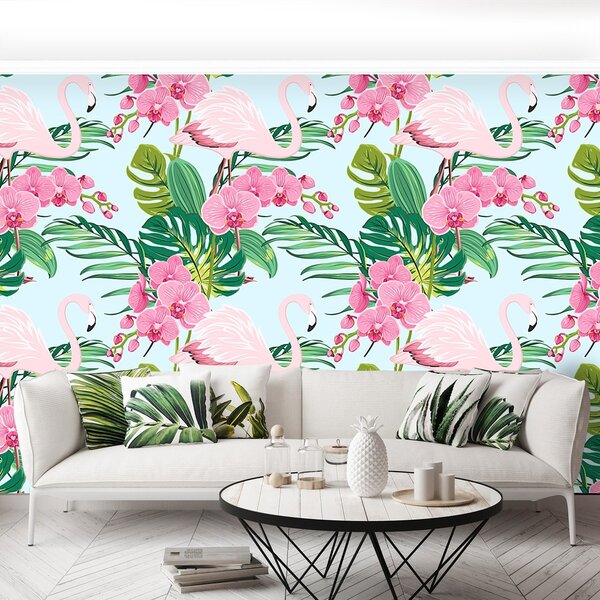 Fototapeta Vliesová Orchidea kvetina 250x104 cm