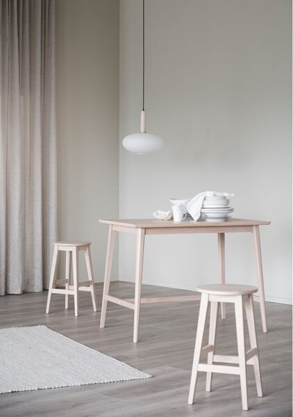 Barová stolička z dubového dreva v prírodnej farbe (výška sedadla 65 cm) Austin – Rowico