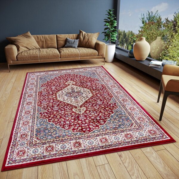 Hanse Home , Kusový koberec Luxor 105644 Mochi Red Multicolor, 120x170, červená, obývacia izba