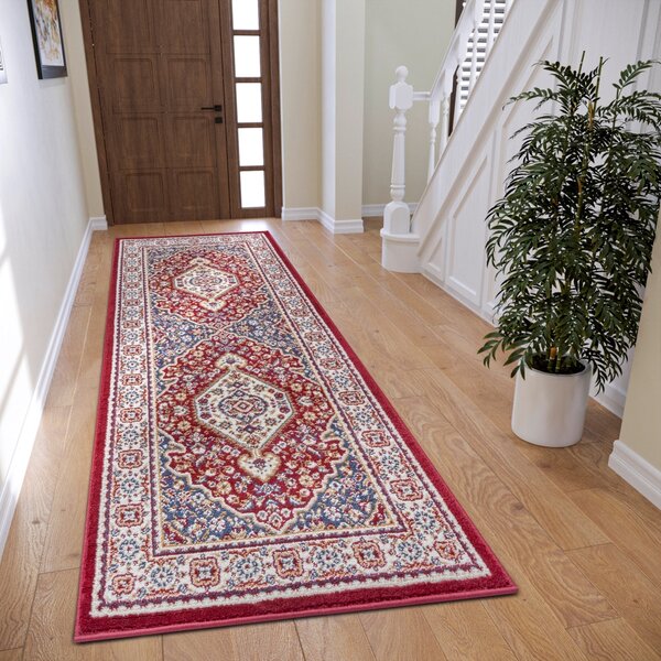 Hanse Home , Kusový koberec Luxor 105644 Mochi Red Multicolor, 80x240, červená, obývacia izba