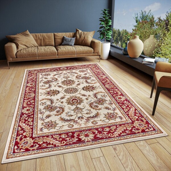 Hanse Home Kusový koberec Luxor 105643 Reni Cream Red - 120x170 cm