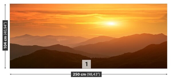 Fototapeta Vliesová Východ slnka 250x104 cm