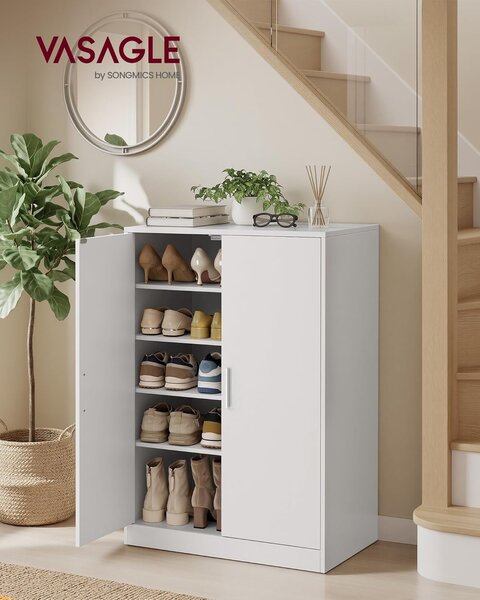SONGMICS Botník Vasagle Uno 60 cm bílý