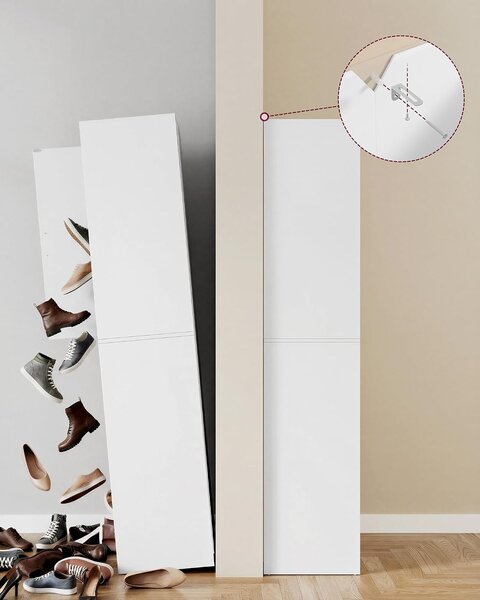 SONGMICS Vysoký botník Vasagle Uno 175 cm bílý