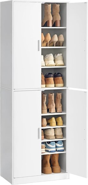 SONGMICS Vysoký botník Vasagle Uno 175 cm bílý