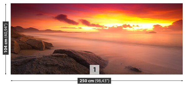 Fototapeta Vliesová Východ slnka 250x104 cm