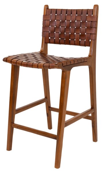 Barová stolička PIREGAO hnedá