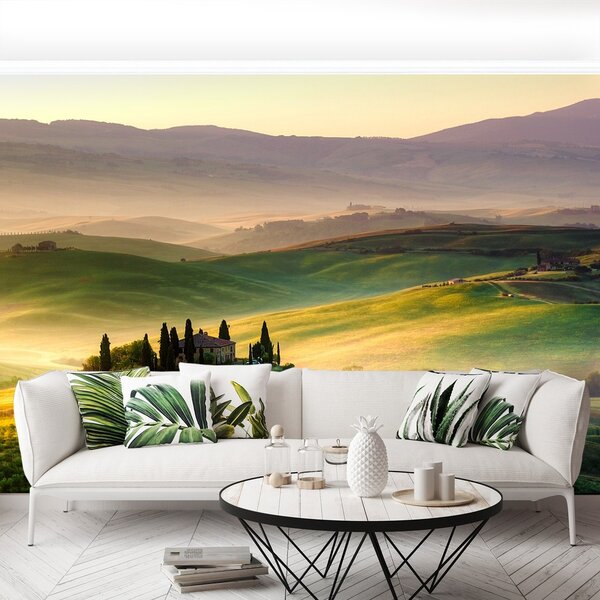 Fototapeta Vliesová Panorama toskánska 250x104 cm