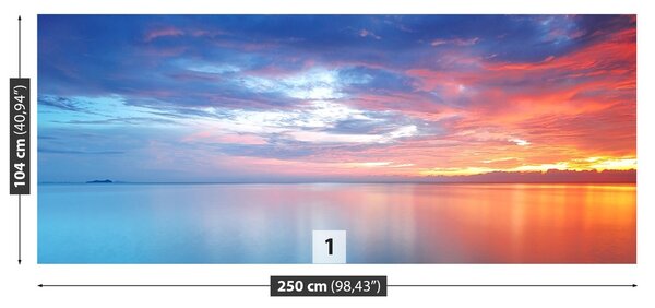 Fototapeta Vliesová Západ slnka 250x104 cm