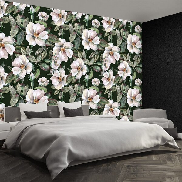 Fototapeta Vliesová Divoké ruže 250x104 cm