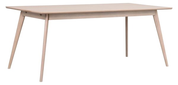 Rozkladací jedálenský stôl s doskou v dubovom dekore 190x90 cm Yumi - Rowico