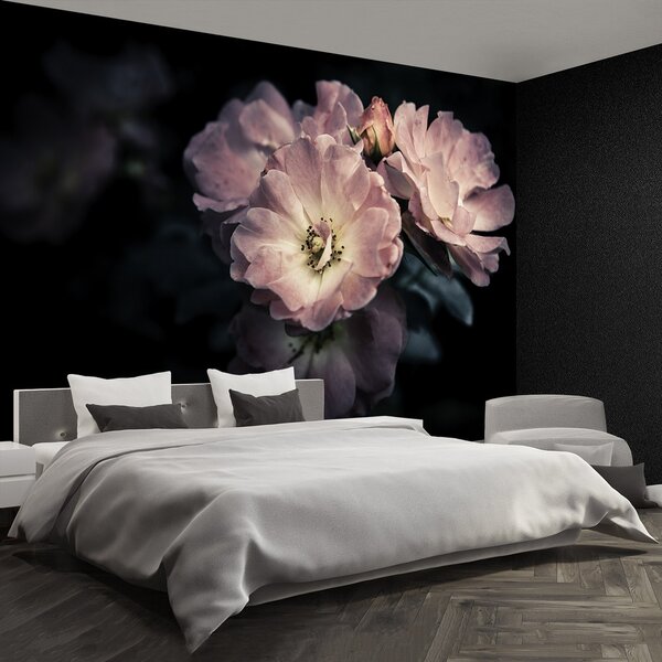 Fototapeta Vliesová Ružová ruža 250x104 cm