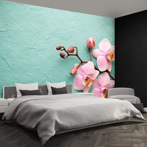 Fototapeta Vliesová Orchid pink 250x104 cm