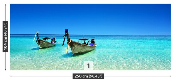 Fototapeta Vliesová Pláž mora 250x104 cm