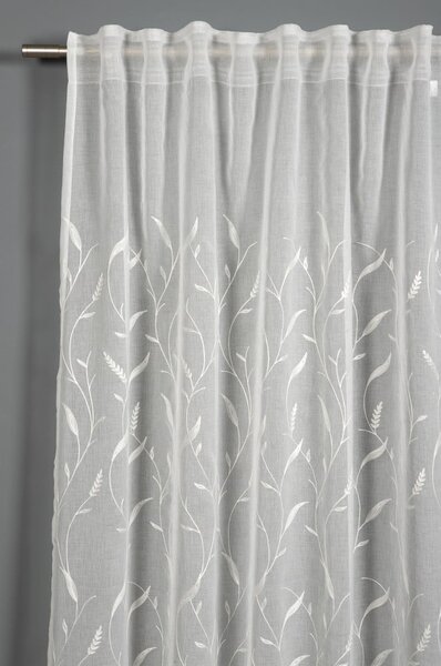 Biela záclona 245x140 cm Dolly-Voile - Gardinia