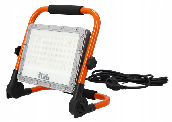 Smart LED LED reflektor so sklopným stojanom 50W 5500Lm 5000K IP65