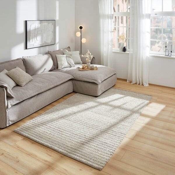 RUČNE TKANÝ KOBEREC, 70/140 cm béžová Linea Natura - Online Only bytové doplnky, Online Only