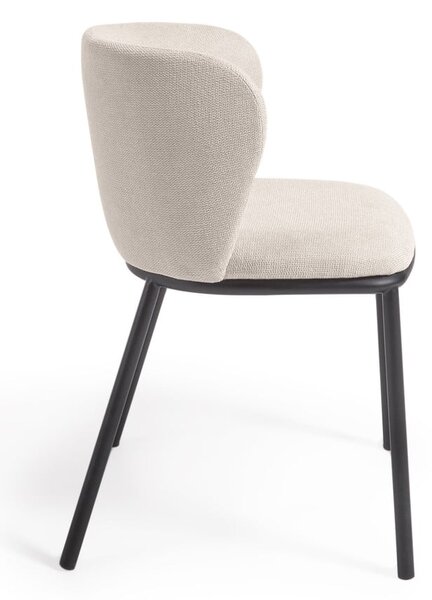 Béžová jedálenská stolička Ciselia – Kave Home