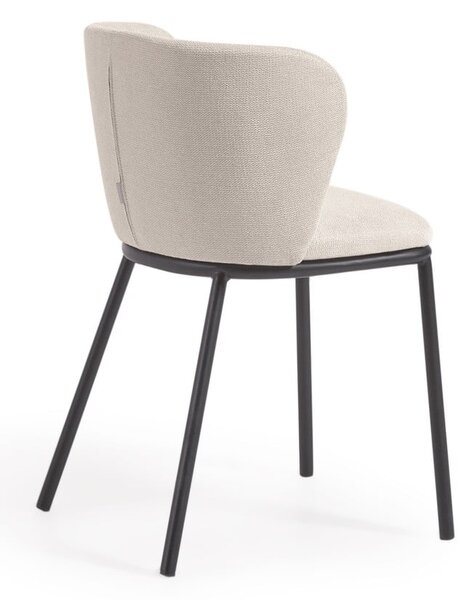 Béžová jedálenská stolička Ciselia – Kave Home