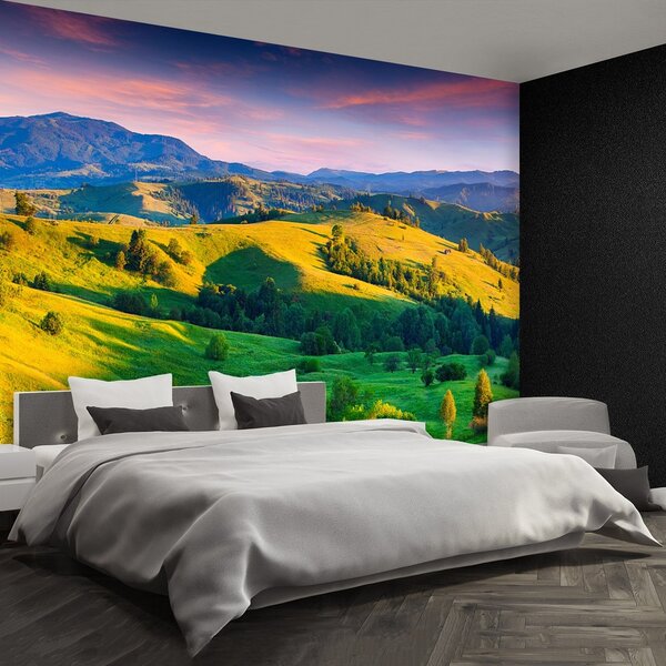Fototapeta Vliesová Letné hory 104x70 cm
