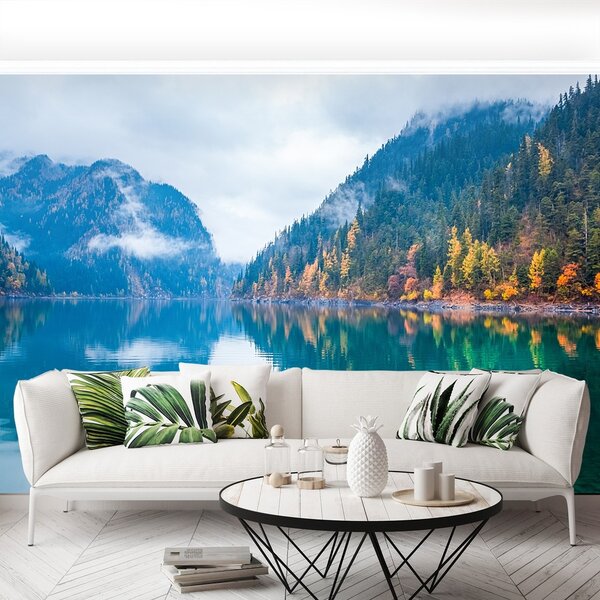 Fototapeta Vliesová Jesenné jazero 104x70 cm
