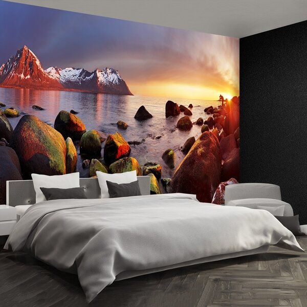Fototapeta Vliesová Oceán nórsko 104x70 cm