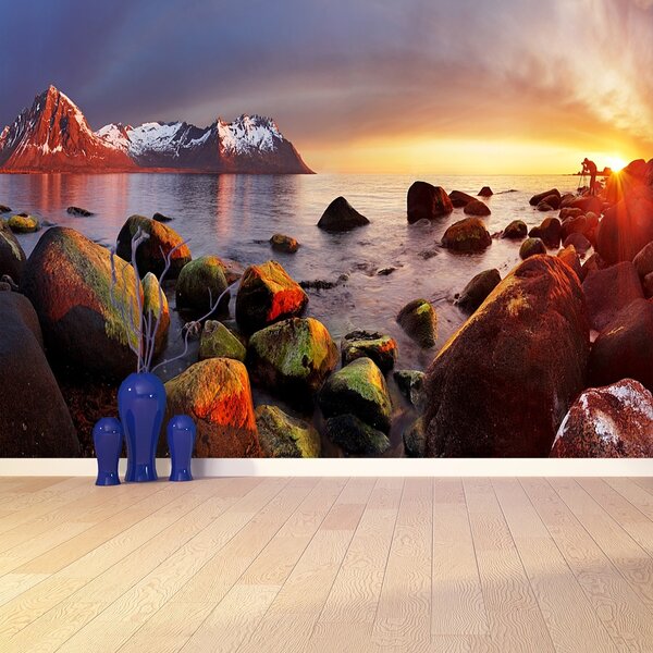 Fototapeta Vliesová Oceán nórsko 104x70 cm