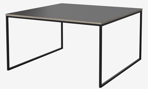 Como konferenčný stolík so sklenenou doskou 90x90cm, V48cm