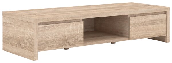 NÍZKA KOMODA, farba duba, 144/34/40 cm MID.YOU - TV nábytok, Online Only