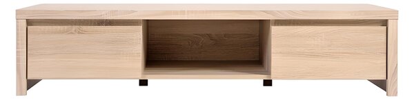 NÍZKA KOMODA, farba duba, 144/34/40 cm MID.YOU - TV nábytok, Online Only