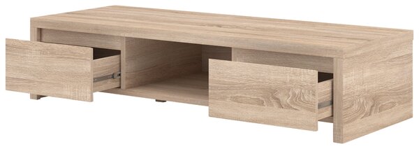 NÍZKA KOMODA, farba duba, 144/34/40 cm MID.YOU - TV nábytok, Online Only
