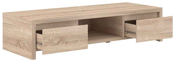 NÍZKA KOMODA, farba duba, 144/34/40 cm MID.YOU - TV nábytok, Online Only