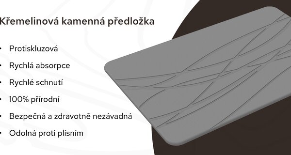 Bezdoteku Kremelinová predložka do kúpeľne BG 60x39