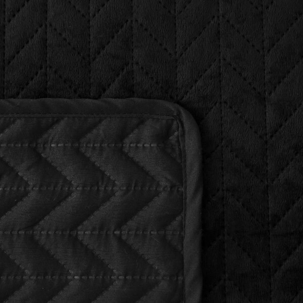 Zamatový prehoz na posteľ Moxie Farba: Zelená, Rozmer: 220x200