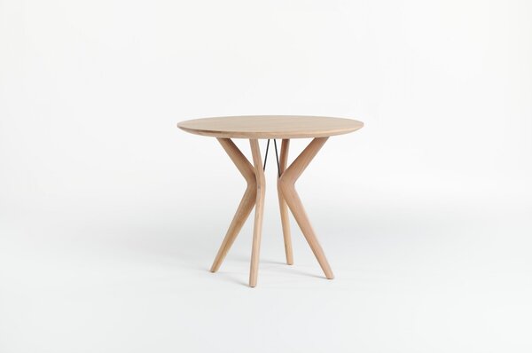 LAKRI okrúhly stôl - Ø80×76 cm , Dub 1