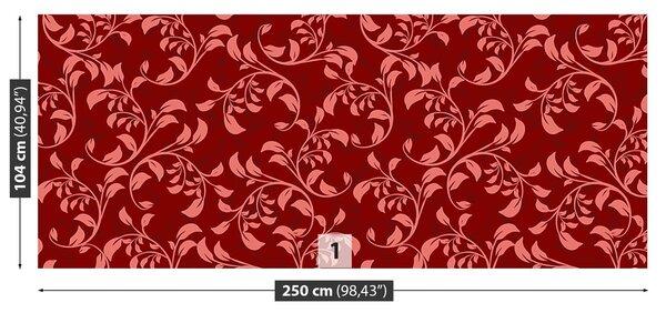 Fototapeta Vliesová Kvetinový barokový 250x104 cm