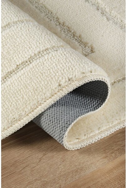 Krémové kúpeľňové predložky v súprave 2 ks 50x80 cm Cerceve – Foutastic