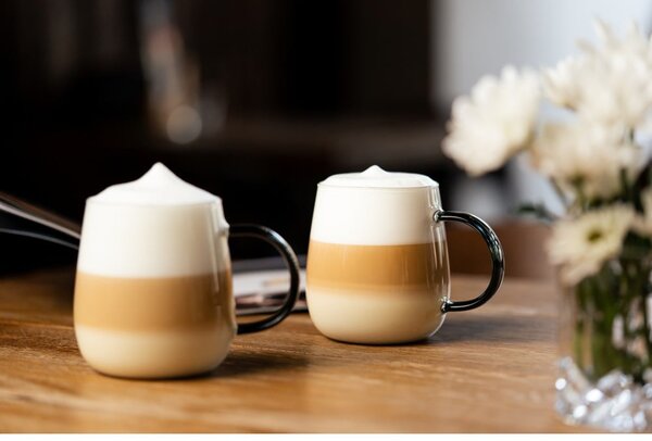Hrnčeky na cappuccino v súprave 2 ks 400 ml Bolla – Vialli Design
